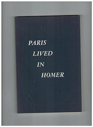 PARIS LIVED IN HOMER: PARIS BARBER, 1814-1876 OF HOMER, NEW YORK