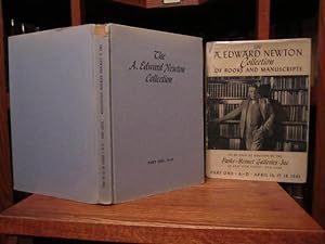 The A. Edward Newton Collection of Books and Manuscripts - Part One - A - D