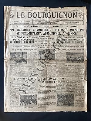 LE BOURGUIGNON-N°270-JEUDI 29 SEPTEMBRE 1938