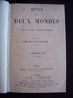 Revue des deux mondes - T.47 1863