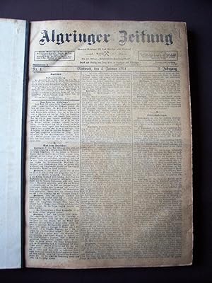 Algringer Beitung - Haninger Beitung 1911