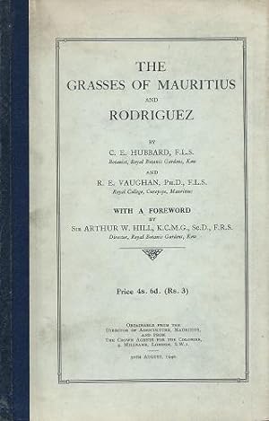 The Grasses of Mauritius and Rodriguez