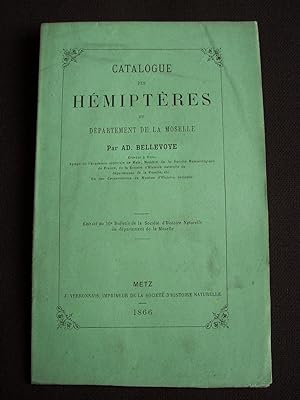 Catalogue des hémiptères du département de la Moselle