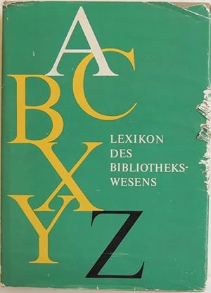 Lexikon des Bibliothekswesen Band 1