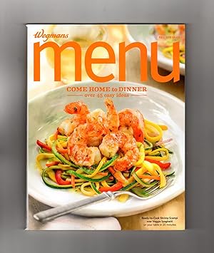 Wegmans MENU Magazine / Fall, 2015 - Cuisine, Cookbook Recipes