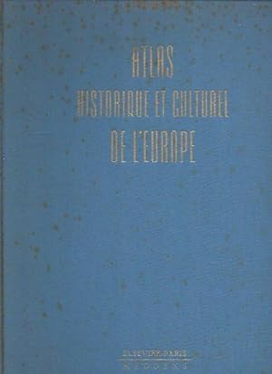 ATLAS HISTORIQUE ET CULTUREL DE L'EUROPE. VERCAUTEREN, F.
