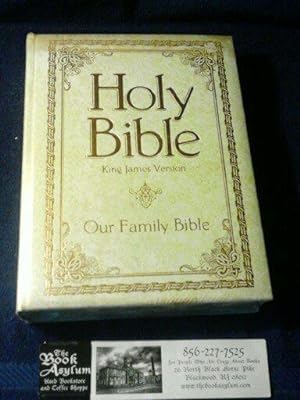 Holy Bible King James Version Our Family Bible Red Letter Edition
