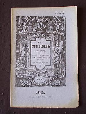 Les cahiers lorrains - N°2 1927
