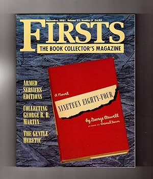 Firsts - The Book Collectors Magazine. November, 2001. 1984 (Orwell); Armed Services Editions; Co...