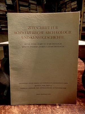 Zeitschrift für Schweizerische Archäologie und Kunstgeschichte. Band 8, 1946 Heft 2