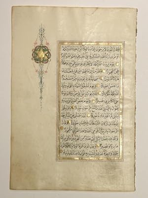 Koran-Blatt.