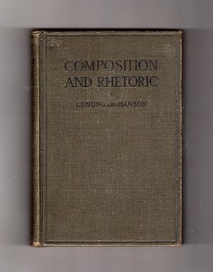 Outlines of Composition and Rhetoric - 1915 First Edition