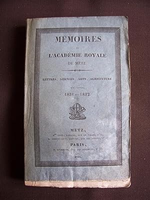 Mémoires de l'académie royale de Metz 1831-1832