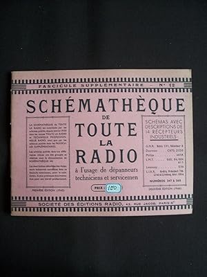 Schémathèque de toute la radio - N°12 1945