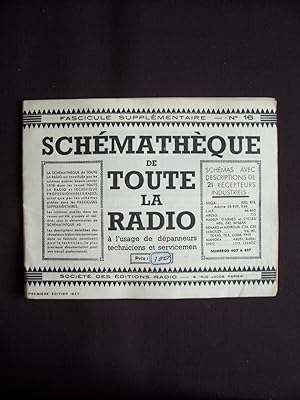 Schémathèque de toute la radio - N°16 1947