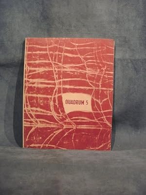 QUADRUM 5 : Revue internationale d'art moderne, international magazine of modern art, Rivista int...