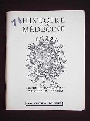 Histoire de la médecine 1954