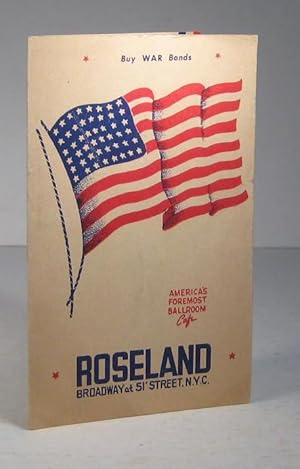 Roseland. Broadway at 51' Street. NYC. America's Foremost Ballroom Cafe (Menu)