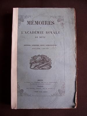 Mémoires de l'académie royale de Metz 1845-1846