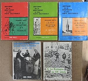 Histoire de la Bretagne et des Pays Celtiques : [ Complet des 5 volumes ] De la Préhistoire au XX...