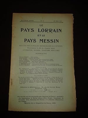 Le Pays lorrain et le Pays messin - N°5 1911