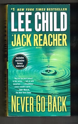 Never Go Back (Jack Reacher #18}: with bonus short story High Heat