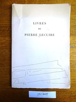 Livres de Pierre Lecuire: Catalogue