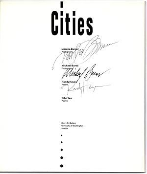 Marsha Burns, Michael Burns, Randy Hayes and John Yau: Cities.