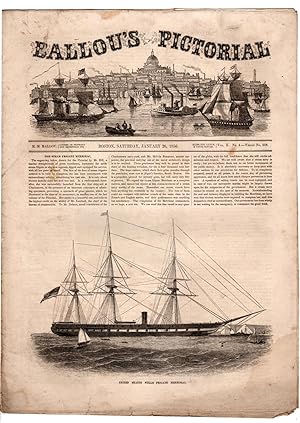 Ballou's Pictorial Drawing-Room Companion, July 5,1856. 19 Engravings. Henry Ward Beecher; Lisbon...