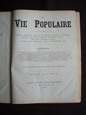 La vie populaire 1881-1882 - T.4