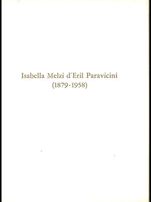 Isabella Melzi d'Eril Paravicini 1879-1958
