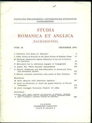 Studia romanica et anglica zagrabiensia