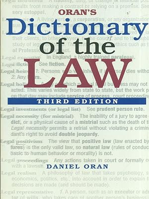 Oran's dictionary of the law
