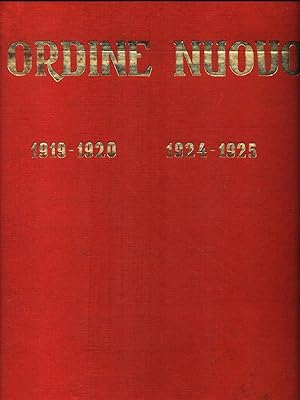 L'ordine nuovo 1919-1920 1924-1925