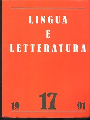 Lingua e letteratura 17/1991