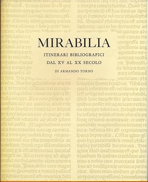 Mirabilia itinerari bibliografici dal XV al XX secolo
