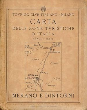 Carta delle zone turistiche d'Italia. Merano e dintorni
