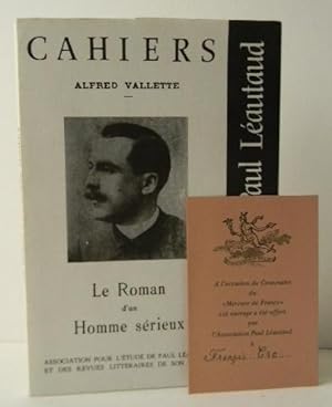 LE ROMAN D UN HOMME SERIEUX. Alfred Vallette à Rachilde (1885-1889)