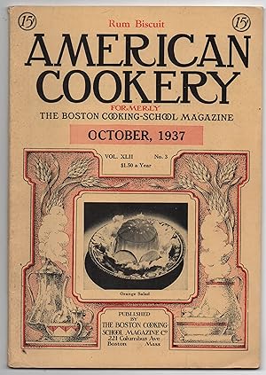 American Cookery Magazine for October 1937 // The Photos in this listing are of the magazine that...