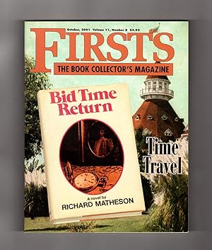 Firsts - The Book Collectors Magazine. October, 2001. Collecting Richard Matheson; Time Travel Bo...