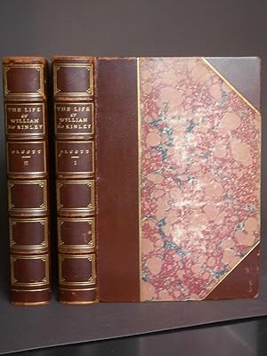The Life of William McKinley [two volumes, complete; half leather]