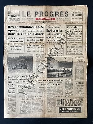 LE PROGRES-N°35474-MARDI 27 FEVRIER 1962