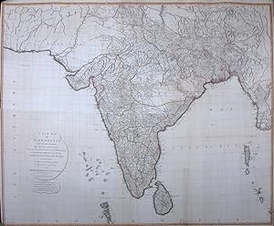 A New Map of Hindoostan from the latest authorities, Chiefly from the actual surveys made by Majo...