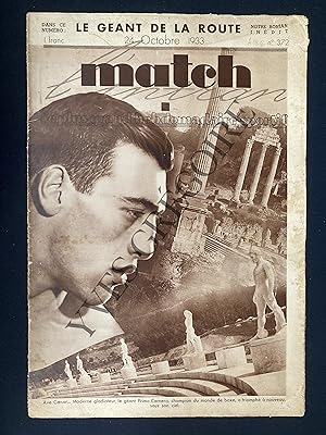 MATCH L'INTRAN-N°372-24 OCTOBRE 1933