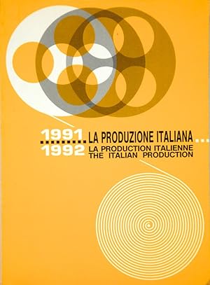 ANICA La produzione italiana 1991 1992