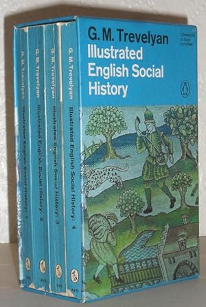 Illustrated English Social History - 4 Volumes in Slipcase