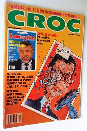 Croc, le magazine qu'on rit, no 101, décembre 1987