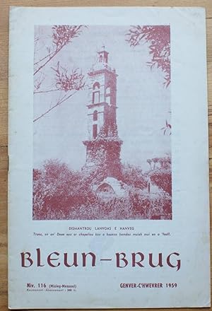 Bleun-Brug N° 116 - Janvier-Février 1959