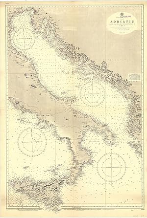 Mediterranean / Adriatic / Compiled From The Latest Government Surveys to 1879 with Corrections t...