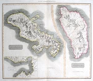 West India Islands. Martinico [and] Dominica.